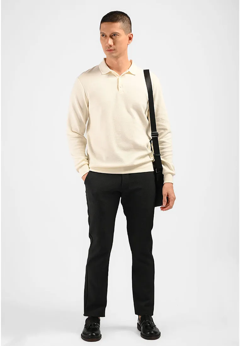 MOC Celana Panjang Pria Slim Fit JOSTEIN-BLACK