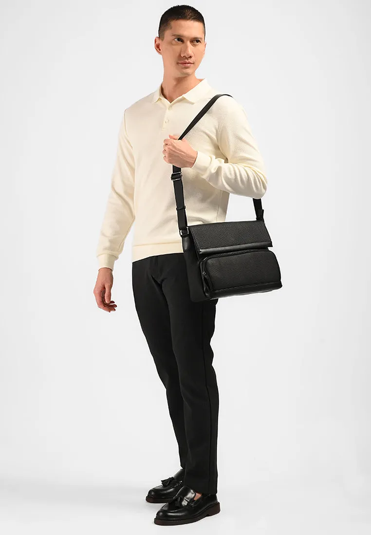 MOC Celana Panjang Pria Slim Fit JOSTEIN-BLACK
