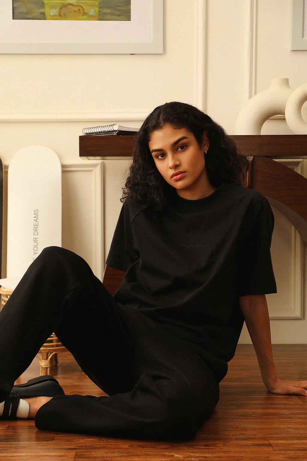Mock Neck T-Shirt