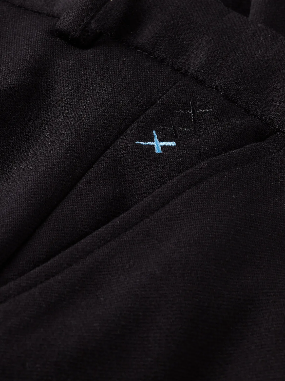 Mott Knitted Jersey Slim Fit Pant - Black Melange