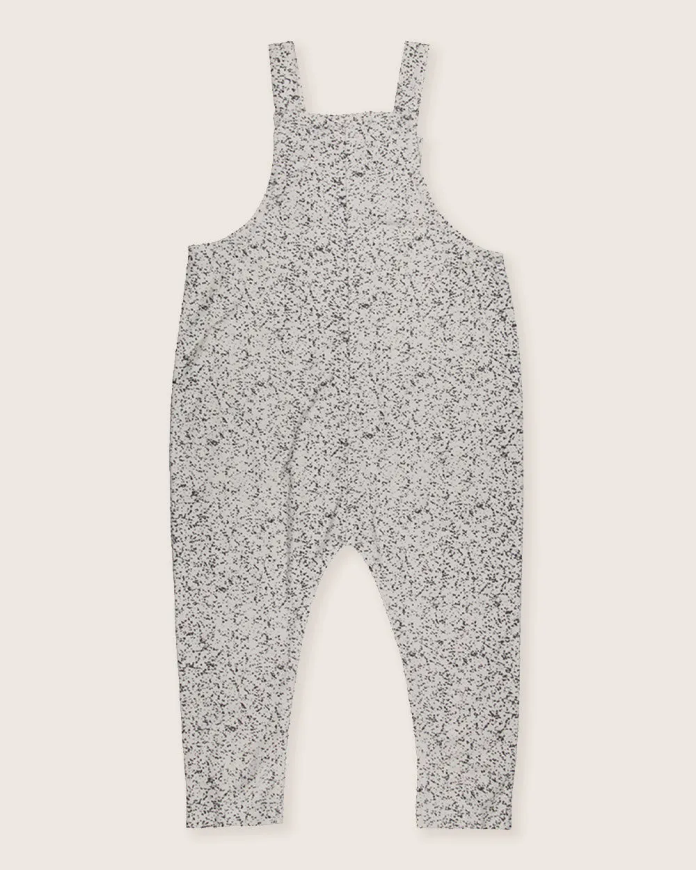 Multicolour Speckled Bear Print Dungarees
