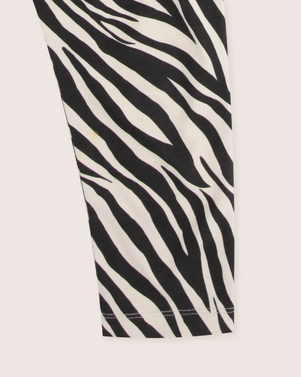 Multicolour Zebra Streak Print Dungarees