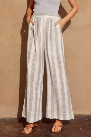 Nadine Striped Wide Leg Pants