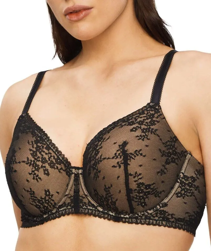 Nancy Ganz Jasmine Contour Full Cup Bra - Black