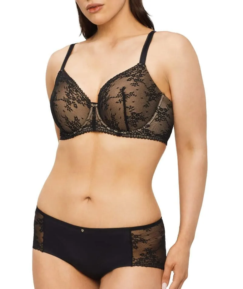 Nancy Ganz Jasmine Contour Full Cup Bra - Black