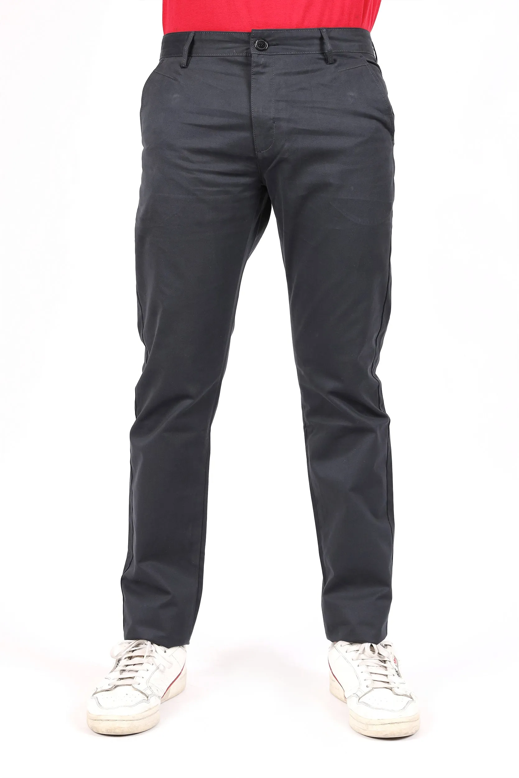 NAVY BLUE SLIM FIT PANTS