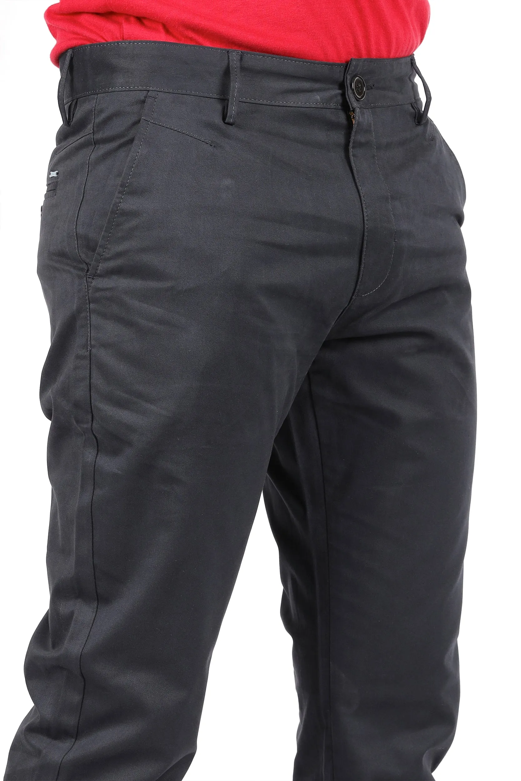 NAVY BLUE SLIM FIT PANTS