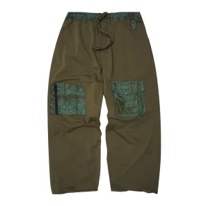 NEEDLEWORK PANTS IN SEA GREEN