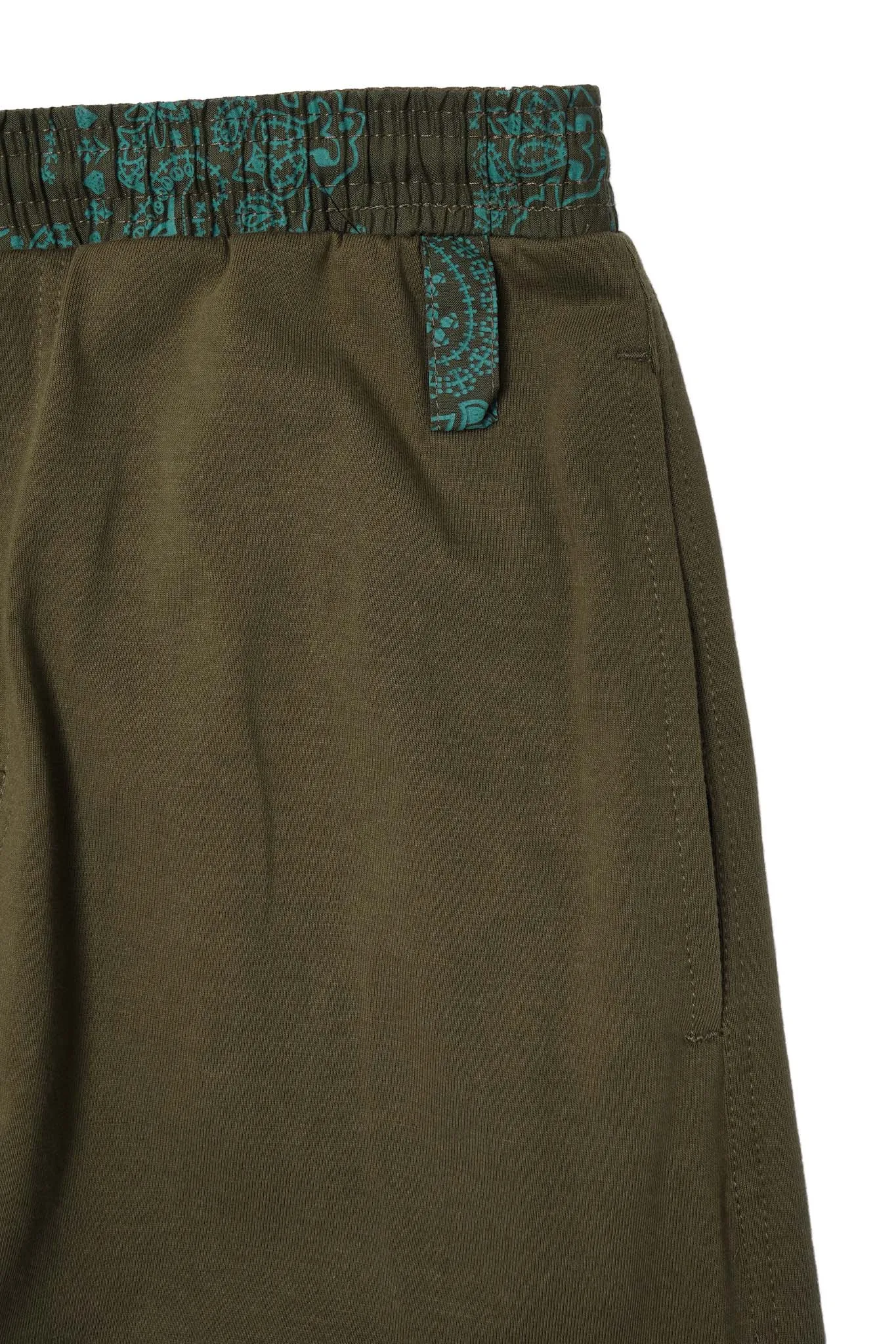 NEEDLEWORK PANTS IN SEA GREEN