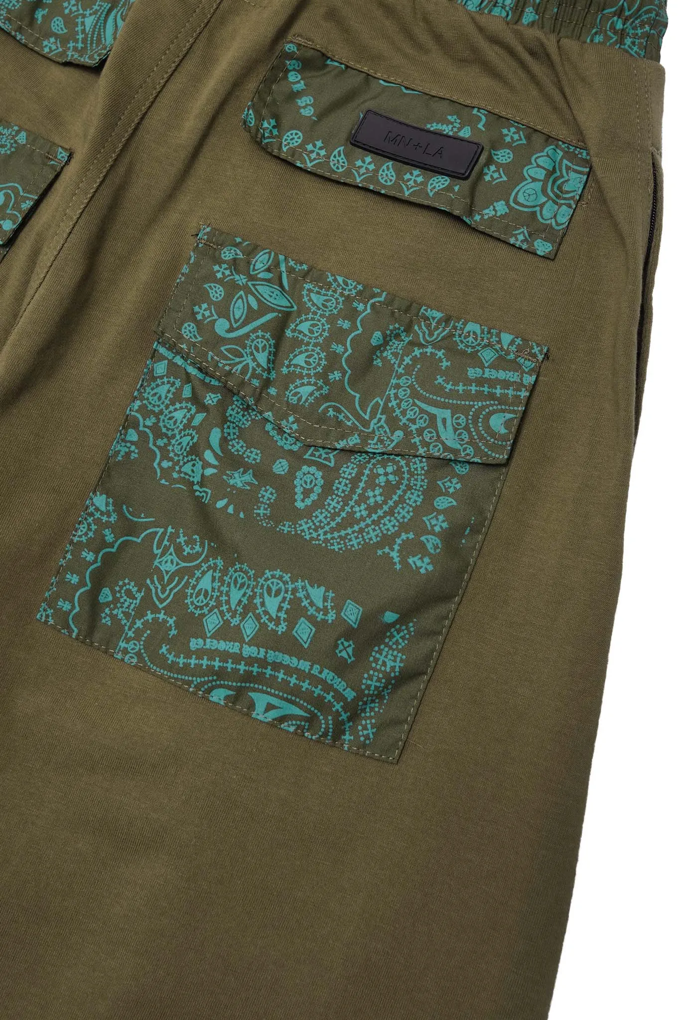 NEEDLEWORK PANTS IN SEA GREEN