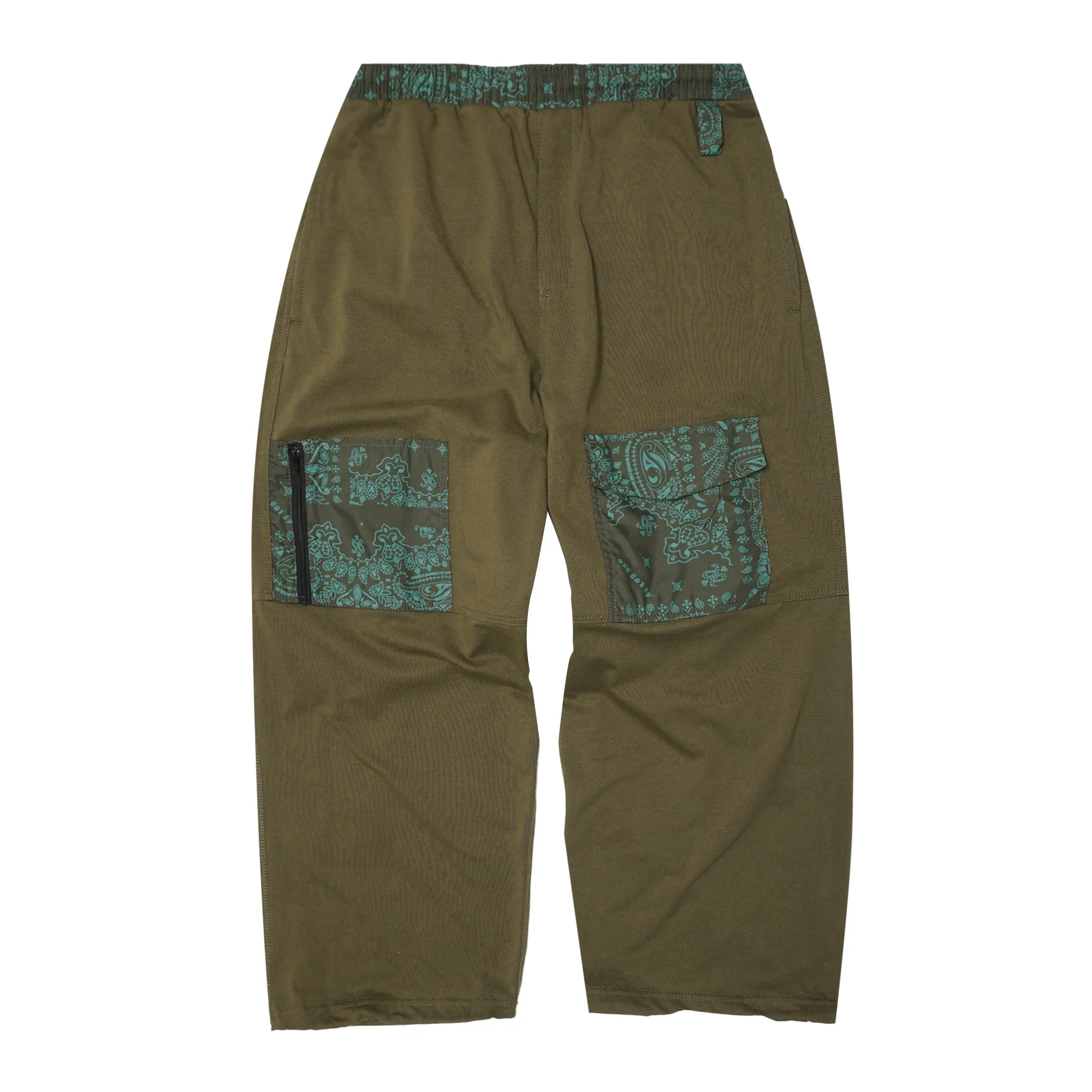 NEEDLEWORK PANTS IN SEA GREEN