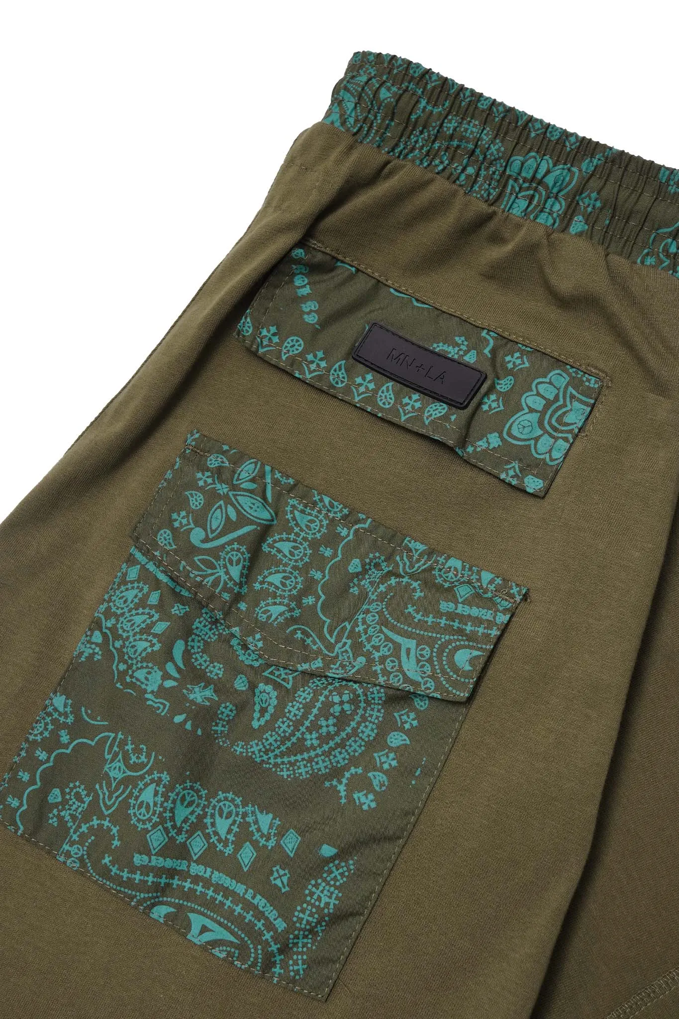 NEEDLEWORK PANTS IN SEA GREEN