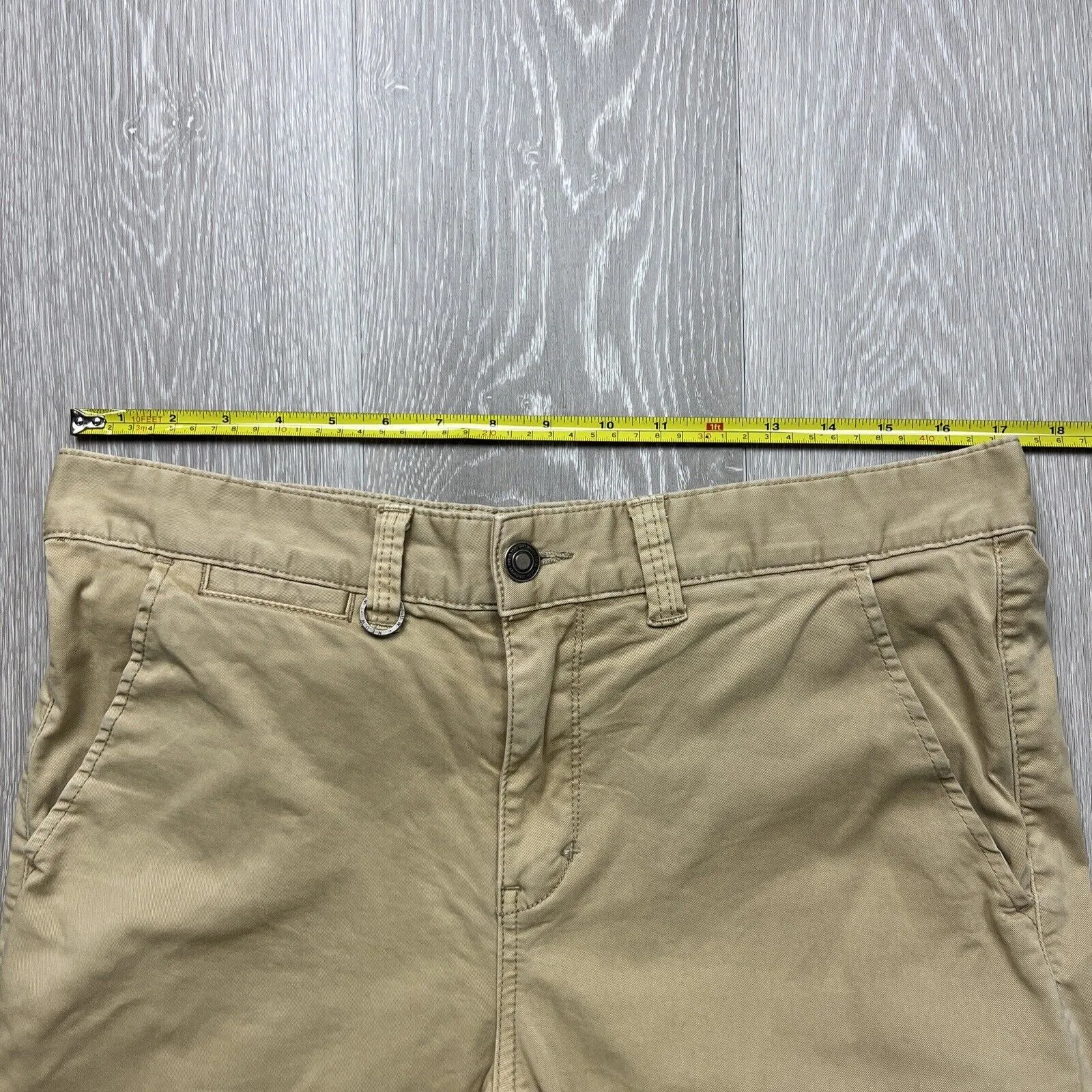 Neuw Mens Beige Slim Chinos Size 34 x 32