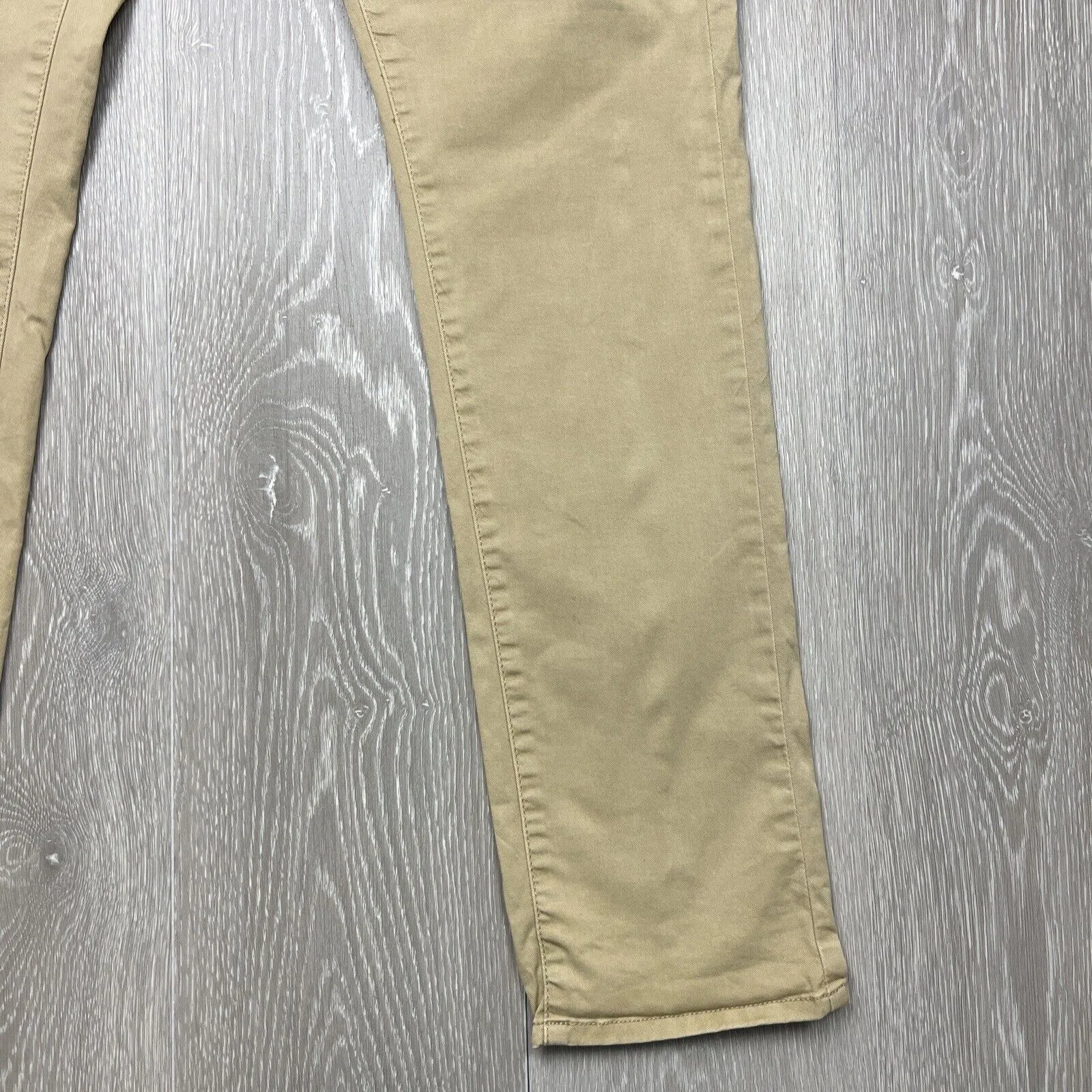 Neuw Mens Beige Slim Chinos Size 34 x 32