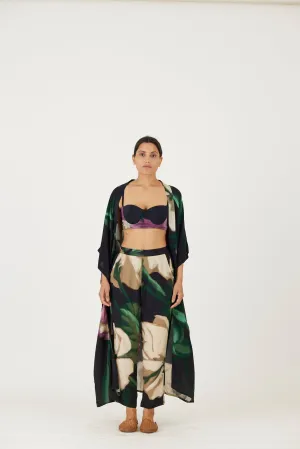 New Season Fall 24/Summer 25-Coord Set-Crepe-Sara Green-YAMLS56-Fashion Edit Yam