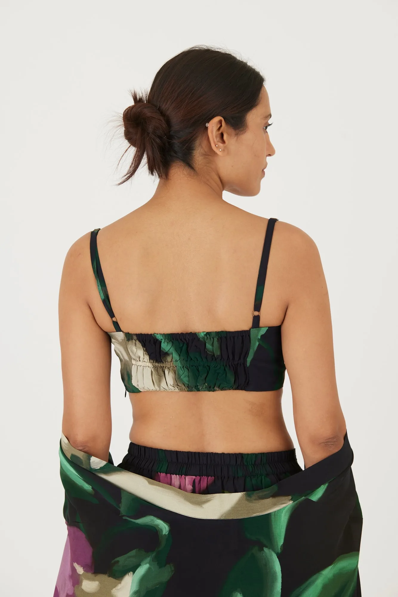 New Season Fall 24/Summer 25-Coord Set-Crepe-Sara Green-YAMLS56-Fashion Edit Yam