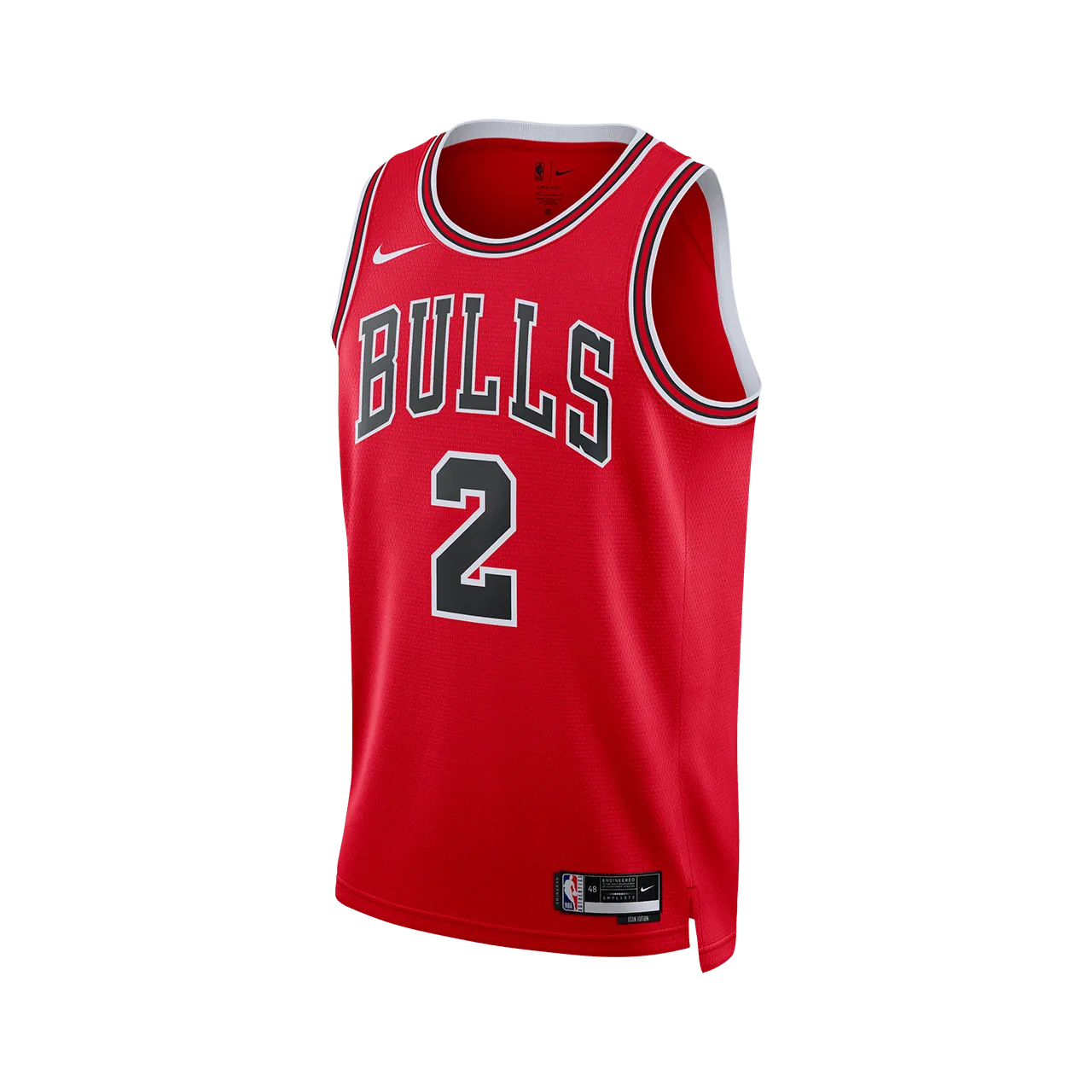 Nike Dri-FIT NBA Icon Edition 2022/23 Swingman Jersey - Lonzo Ball Chicago Bulls