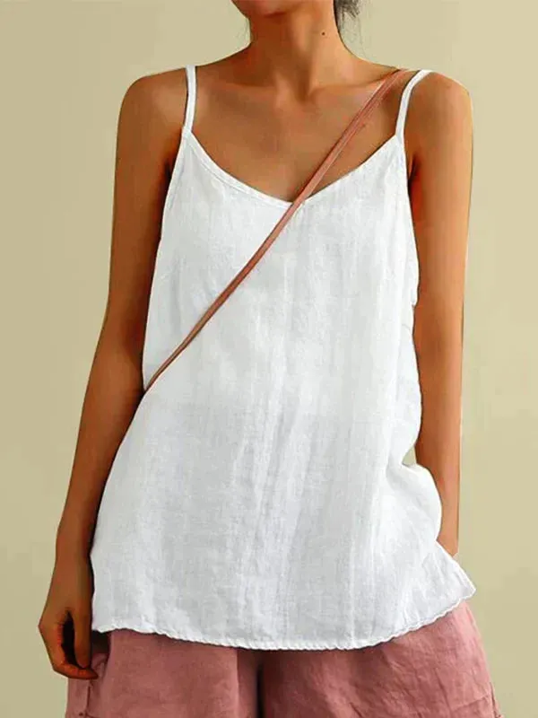 Nina® | Airy Linen Top For Hot Summer Days