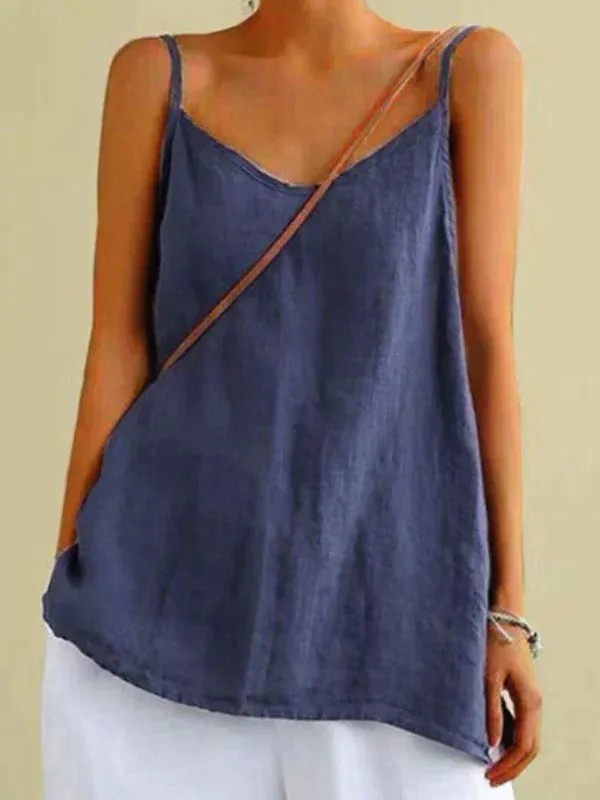 Nina® | Airy Linen Top For Hot Summer Days