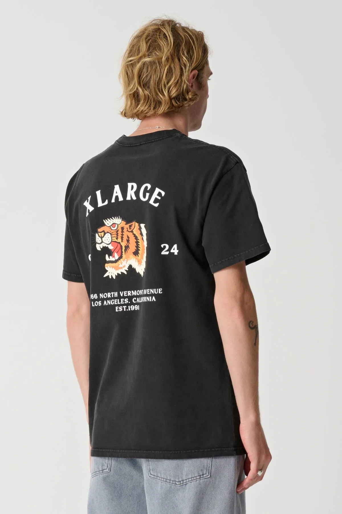 NORTH VERMONT AVE TEE - PIGMENT BLACK