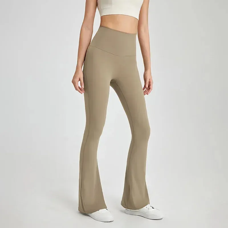 Nude High Waist Yoga Breathable Leggings