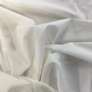 Nylon Powernet White Solid