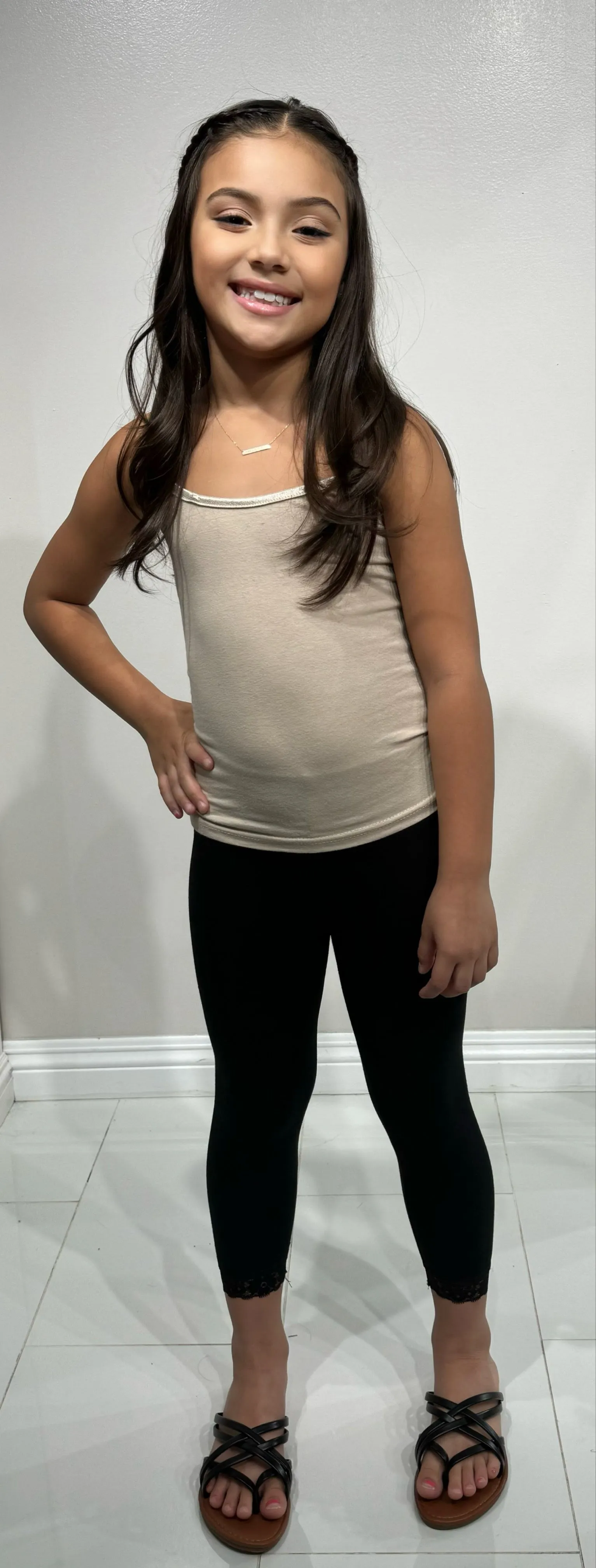 ON A GOOD NOTE LEGGINGS | KIDS SIZE 4-6X