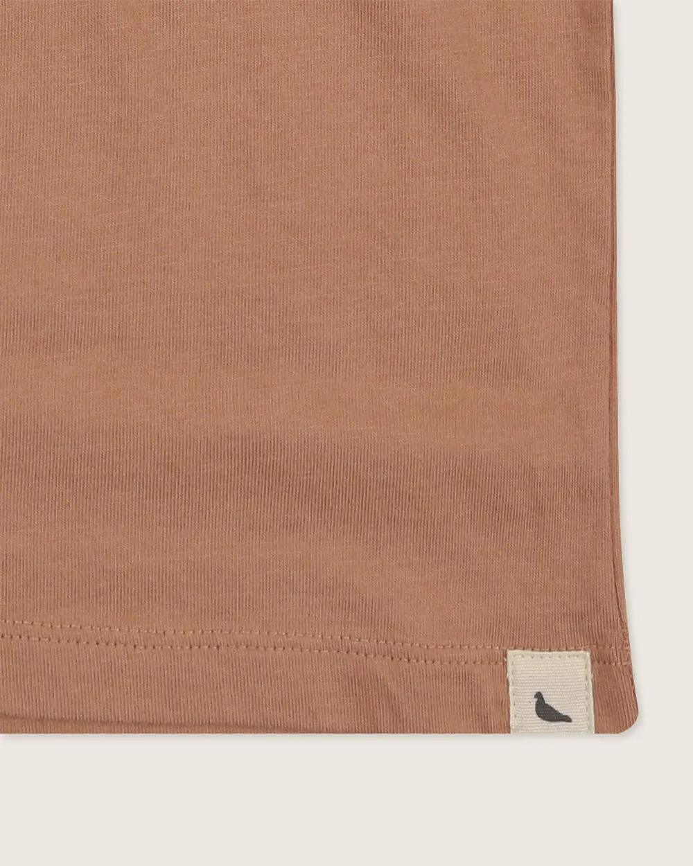 Orange Rising Sun Applique T-Shirt