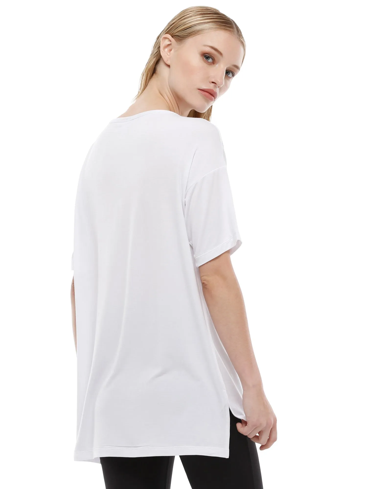 OVERSIZED BOYFRIEND TEE, WHITE