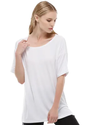 OVERSIZED BOYFRIEND TEE, WHITE