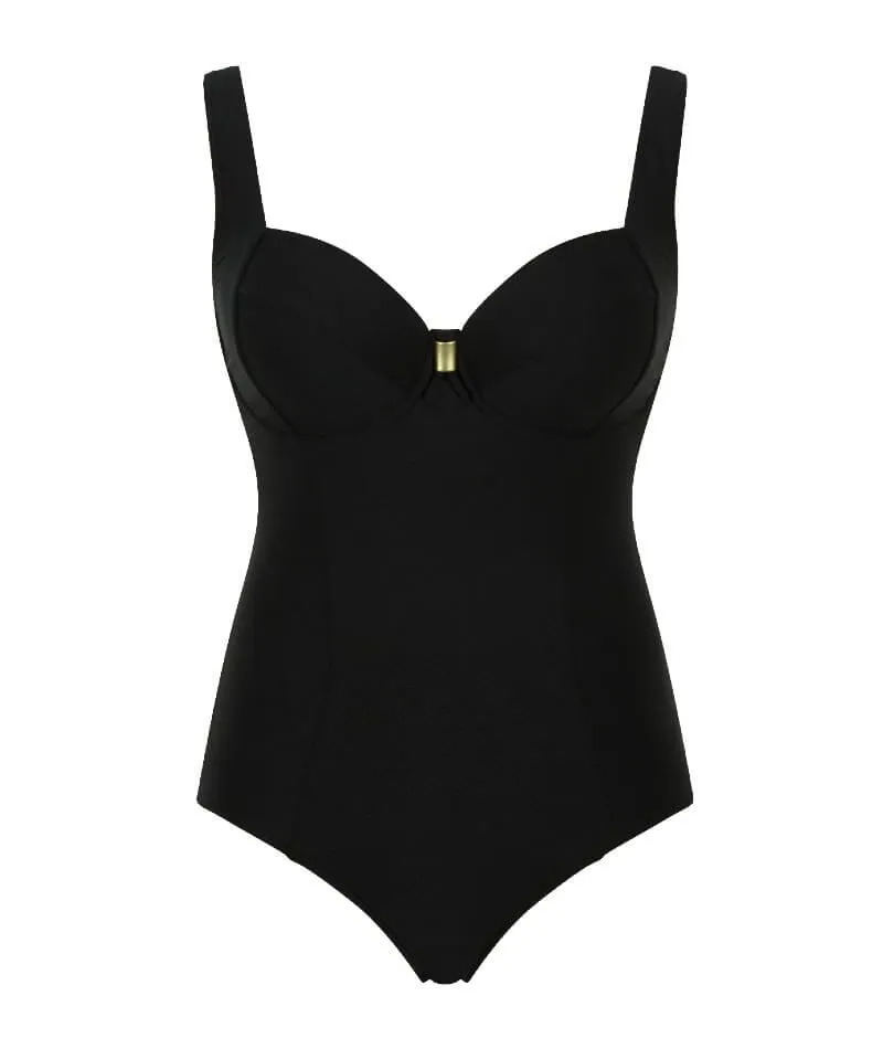 Panache Swimwear Marianna Balconnet One Piece Swimsuit - Black