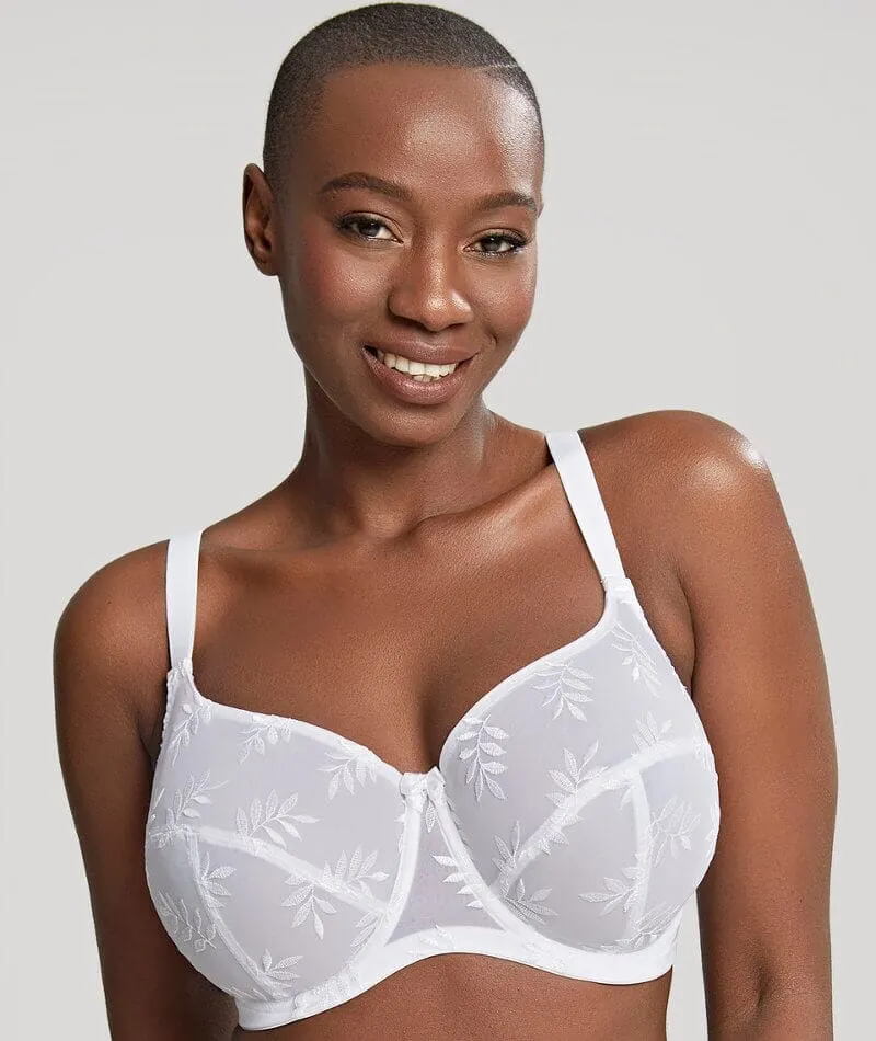 Panache Tango Underwired Balconnet Bra - White
