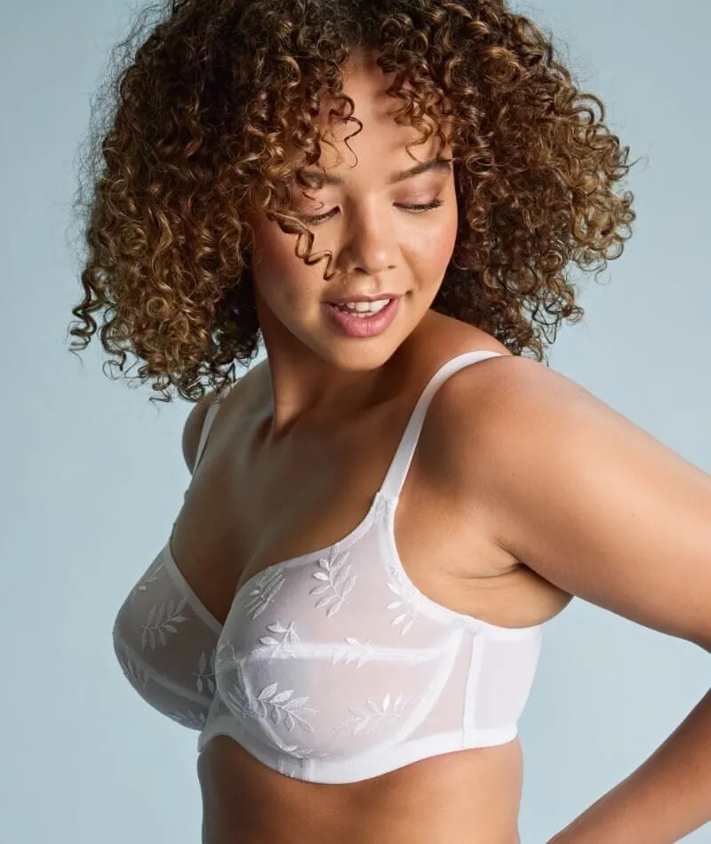 Panache Tango Underwired Balconnet Bra - White