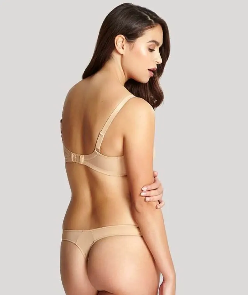 Panache Tango Underwired Plunge Bra - Nude