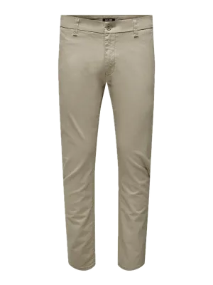 Pantalón Only&Sons Pete Slim Chino Beige