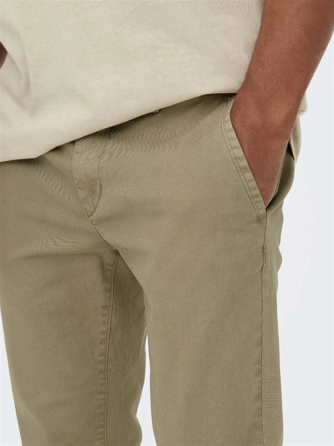 Pantalón Only&Sons Pete Slim Chino Beige