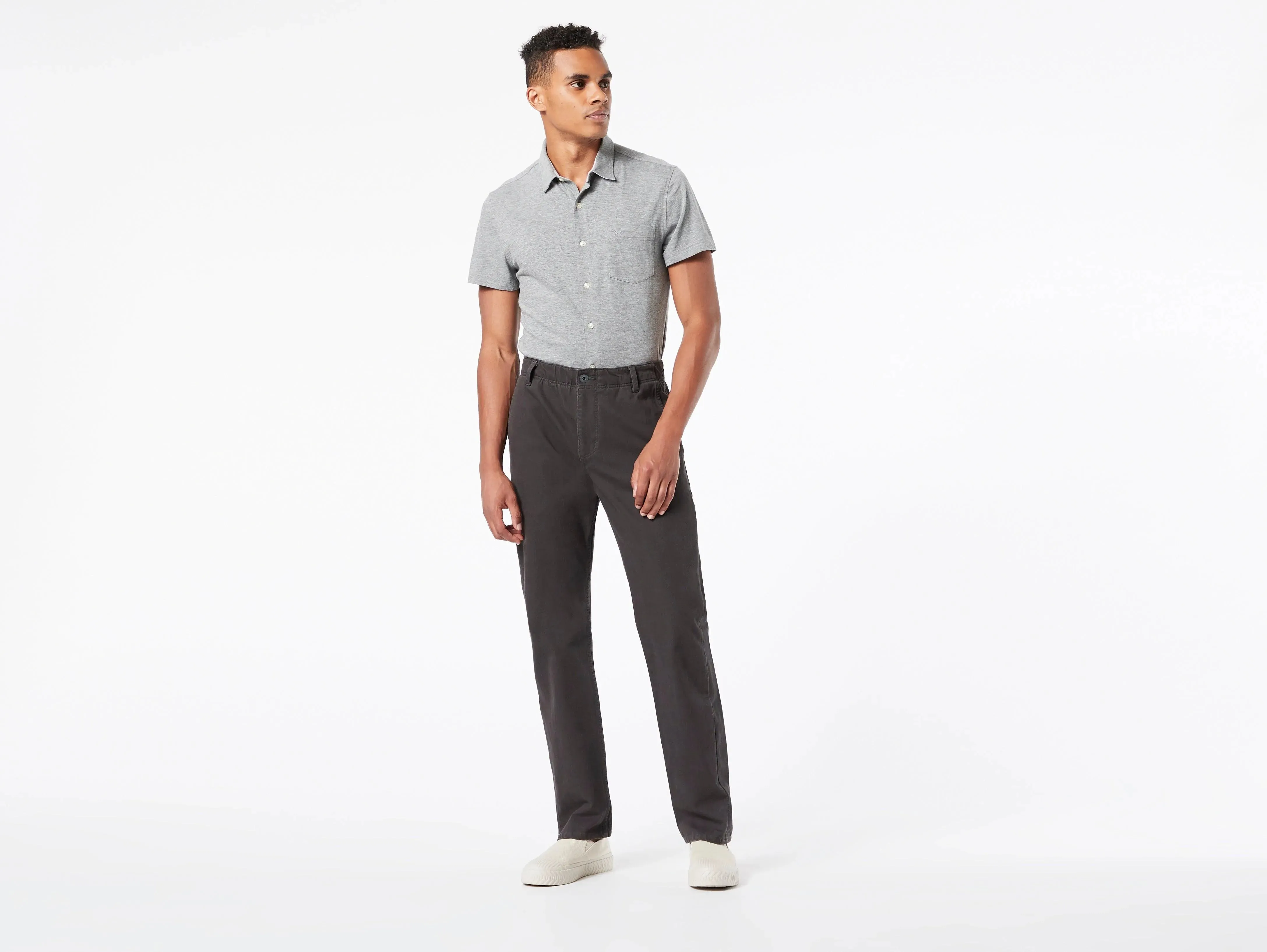 Pantalones Chinos Dockers® Smart 360 Flex™ Alpha Slim Fit Steelhead Grey