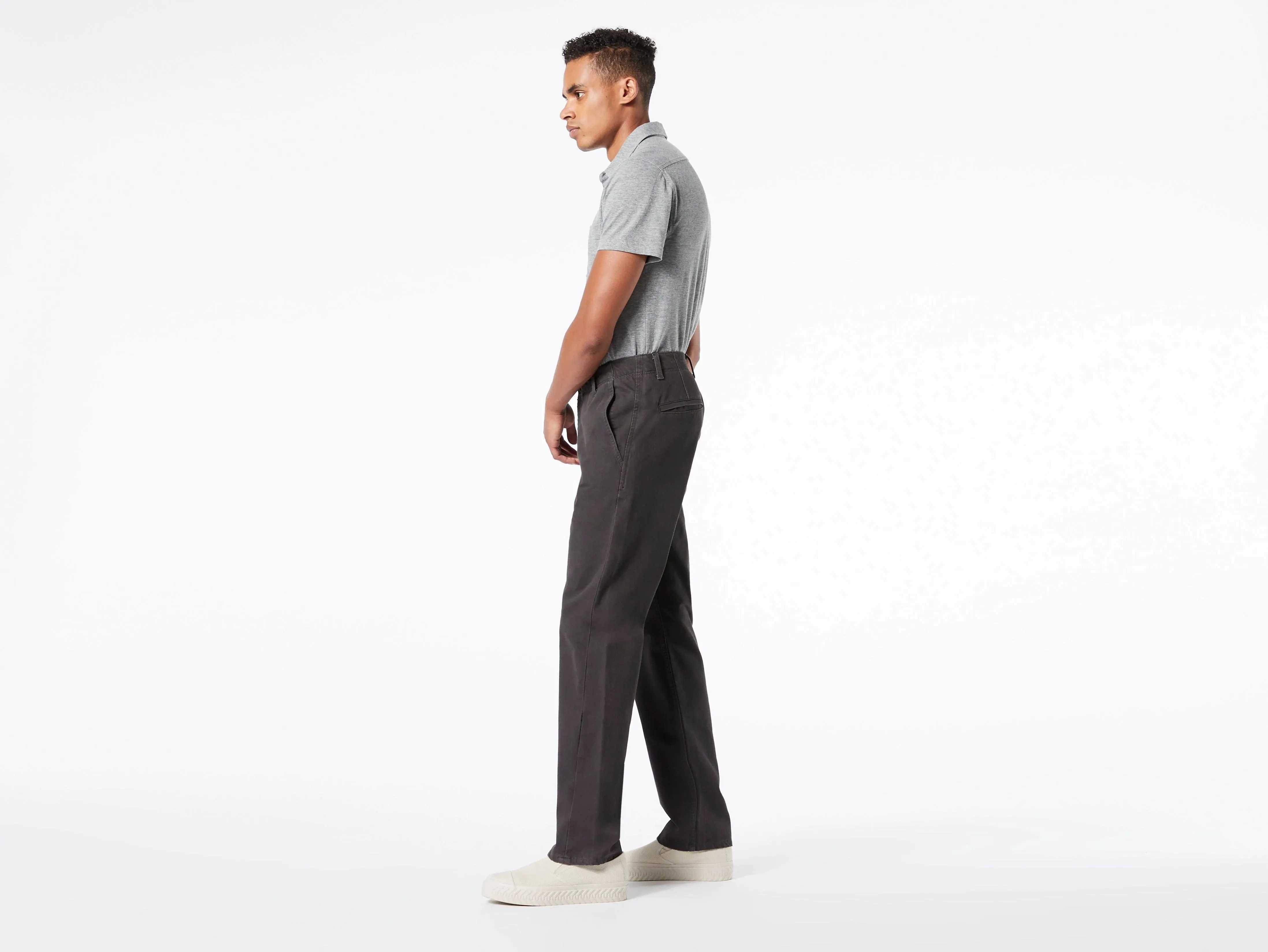 Pantalones Chinos Dockers® Smart 360 Flex™ Alpha Slim Fit Steelhead Grey