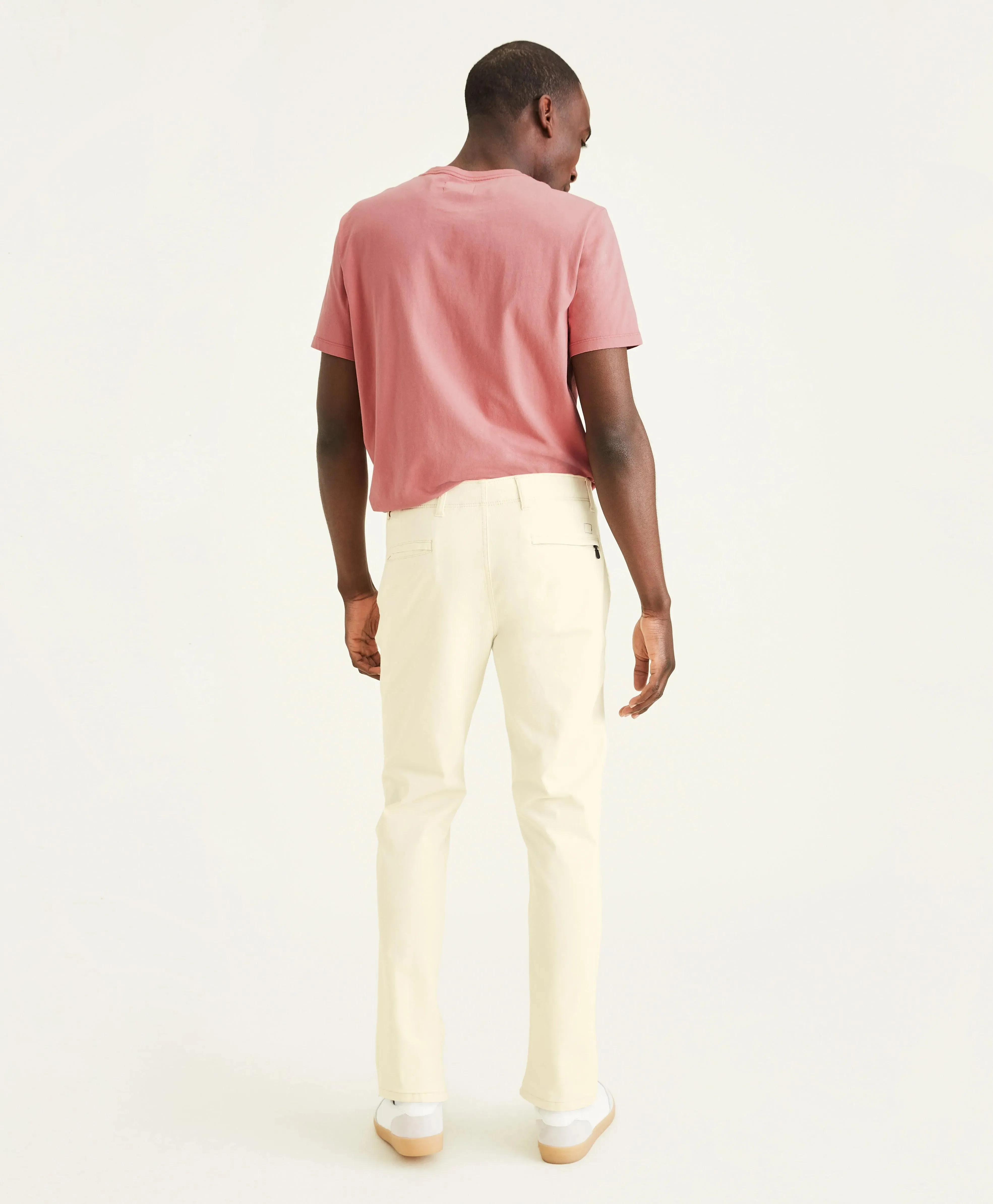 Pantalones Chinos Smart 360 Flex™ Alpha Slim Fit Oatmeal