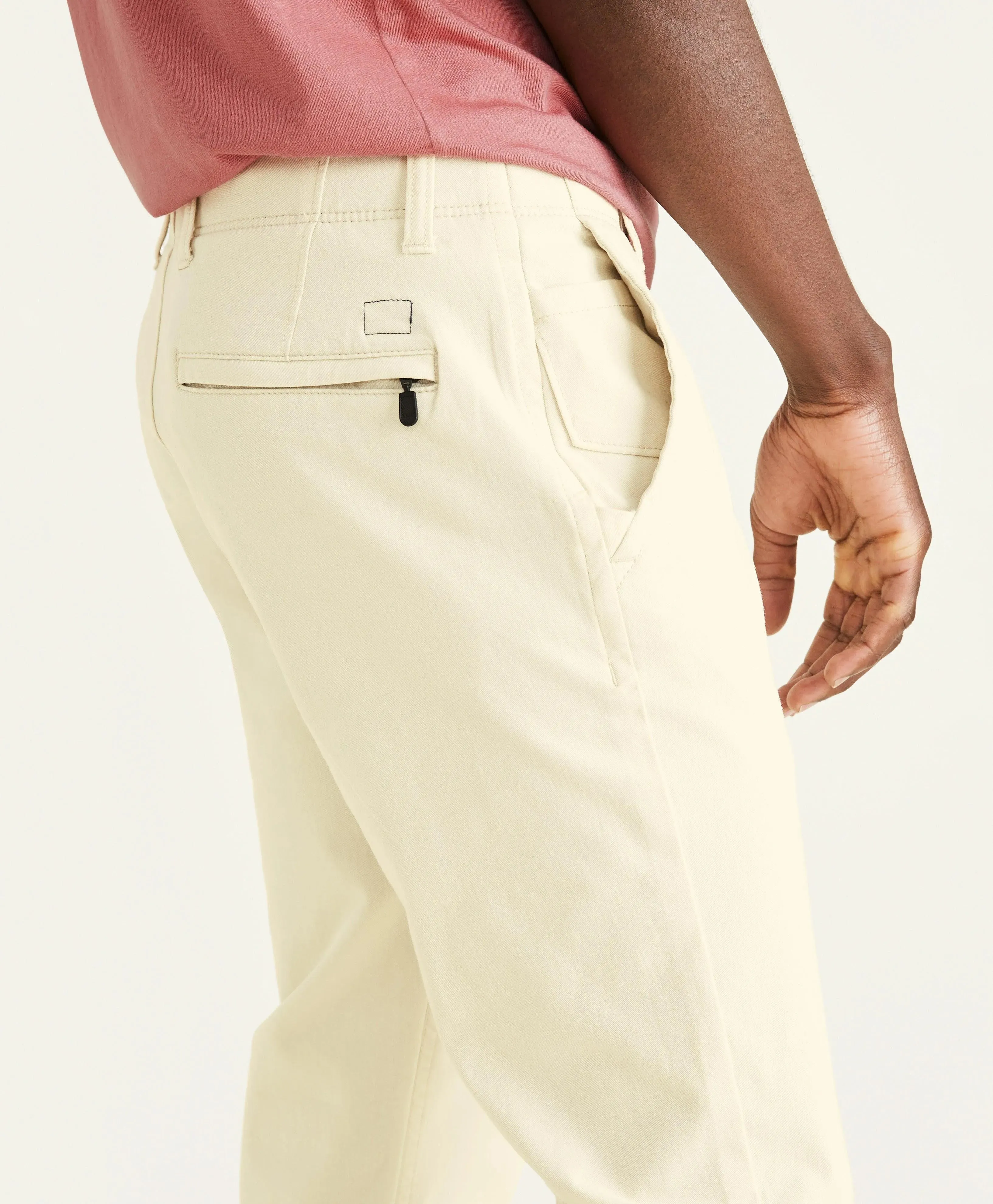 Pantalones Chinos Smart 360 Flex™ Alpha Slim Fit Oatmeal