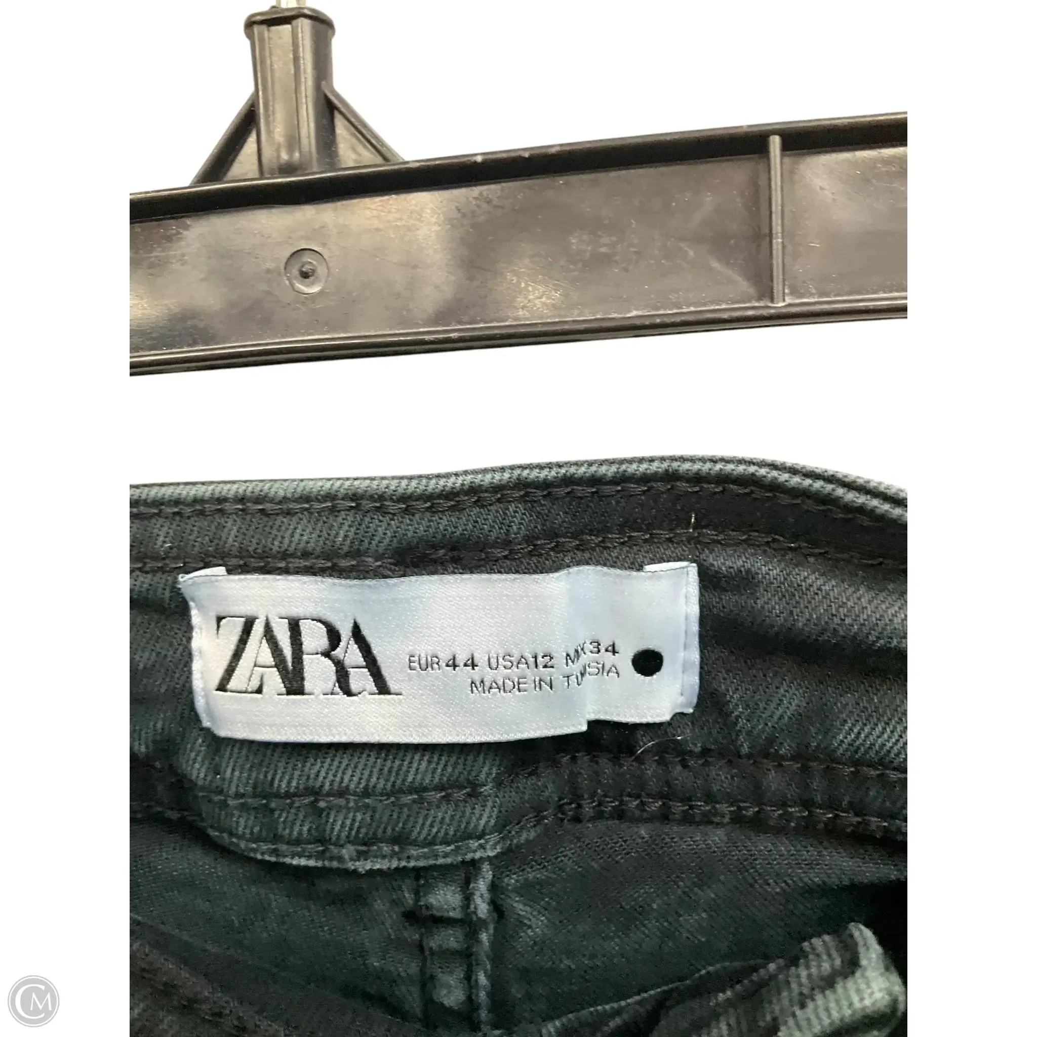Pants Wide Leg By Zara In Black, Size: 12