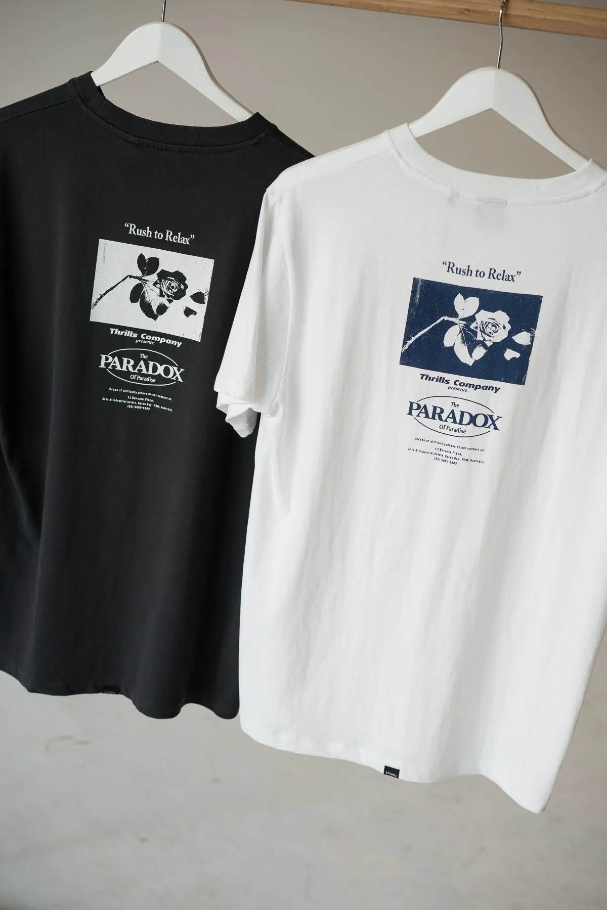 Paradox of Paradise Merch Tee - Heritage Black
