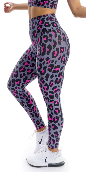 Pink Leopard Eco Ultra High Waist Leggings