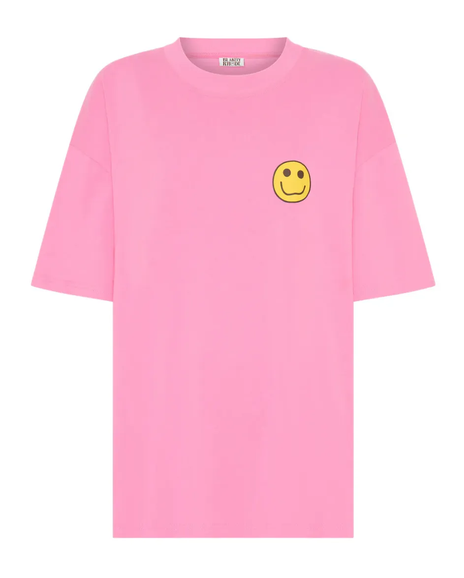 Pink Smiley Tee