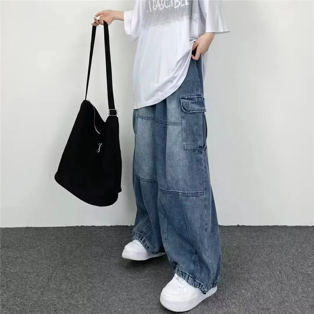PioneerWear Vintage Wide-Leg Latzhosen