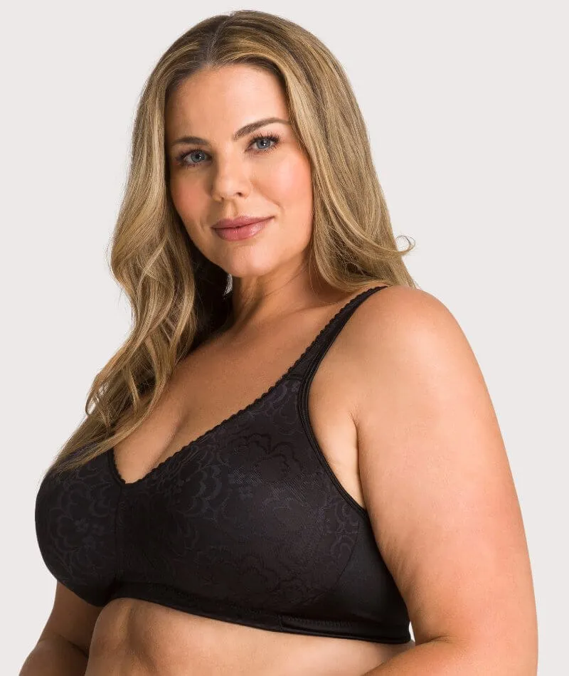 Playtex 18 Hour Ultimate Lift & Support Wire-Free Bra - Black