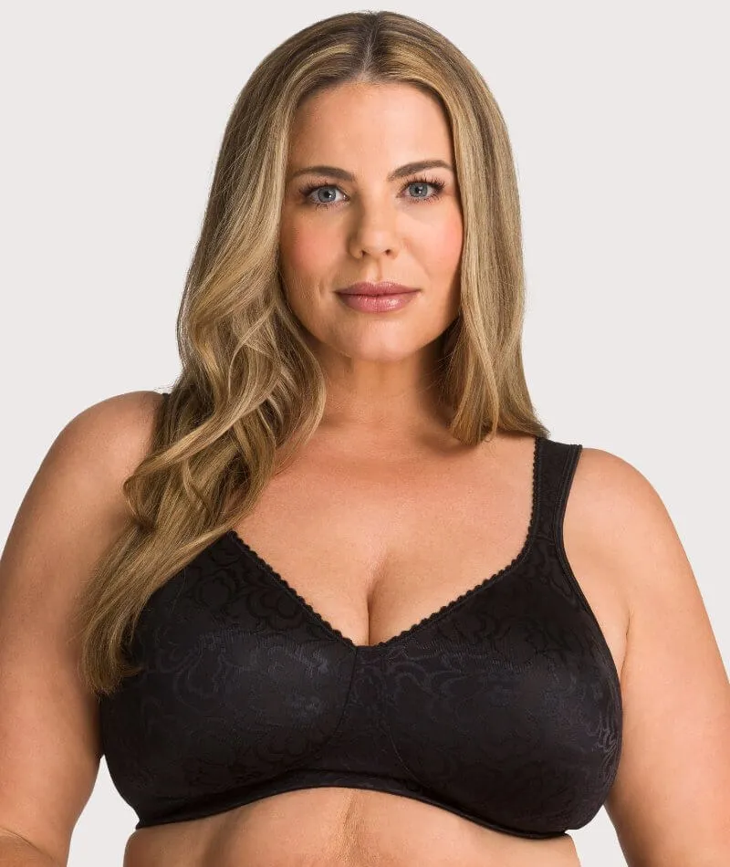 Playtex 18 Hour Ultimate Lift & Support Wire-Free Bra - Black