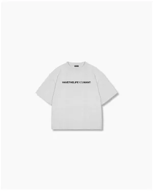 Premium Box Tee - Smoke
