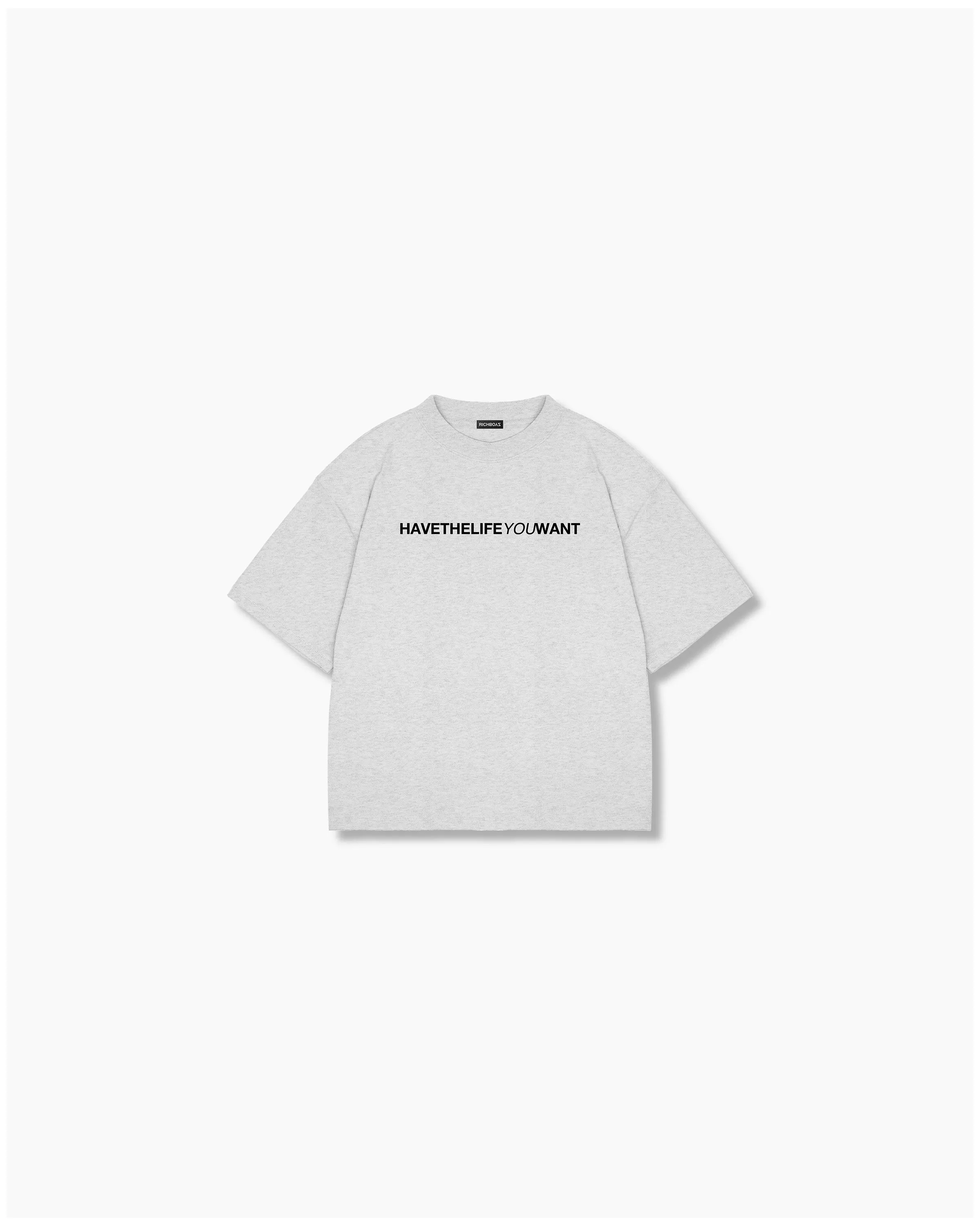 Premium Box Tee - Smoke
