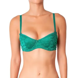 Pretty Retro Tropical Green Underwire Bra